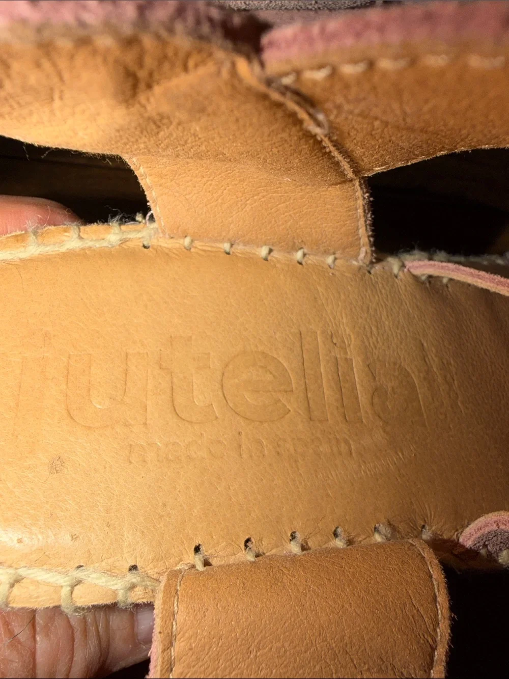 Blush Suede Espadrille Wedge Sandals with Cross-Strap Design